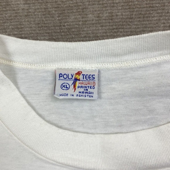 Vintage Poly Tee’s 1989 San Diego Shirt Size XL Short Sleeve Shark Lunch - Picture 5 of 12